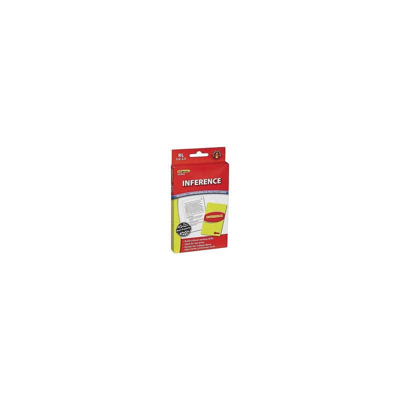 Edupress Reading Comprehension Practice Cards, Inference, Red Level (EP63063) Medium - Image 3